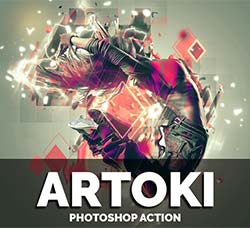 极品PS动作－混乱艺术(含高清视频教程)：Artoki Photoshop Action